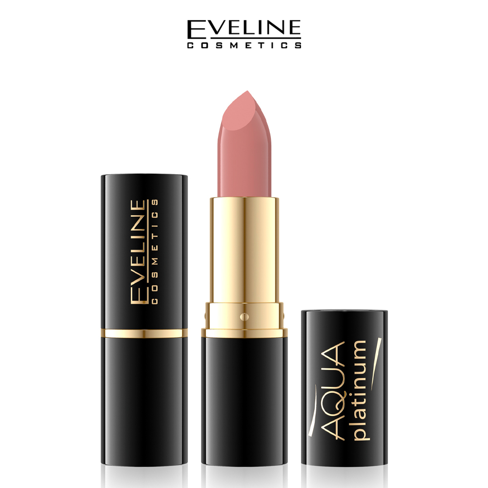 EVELINE AQUA PLATINUM LIPSTICK NO 480