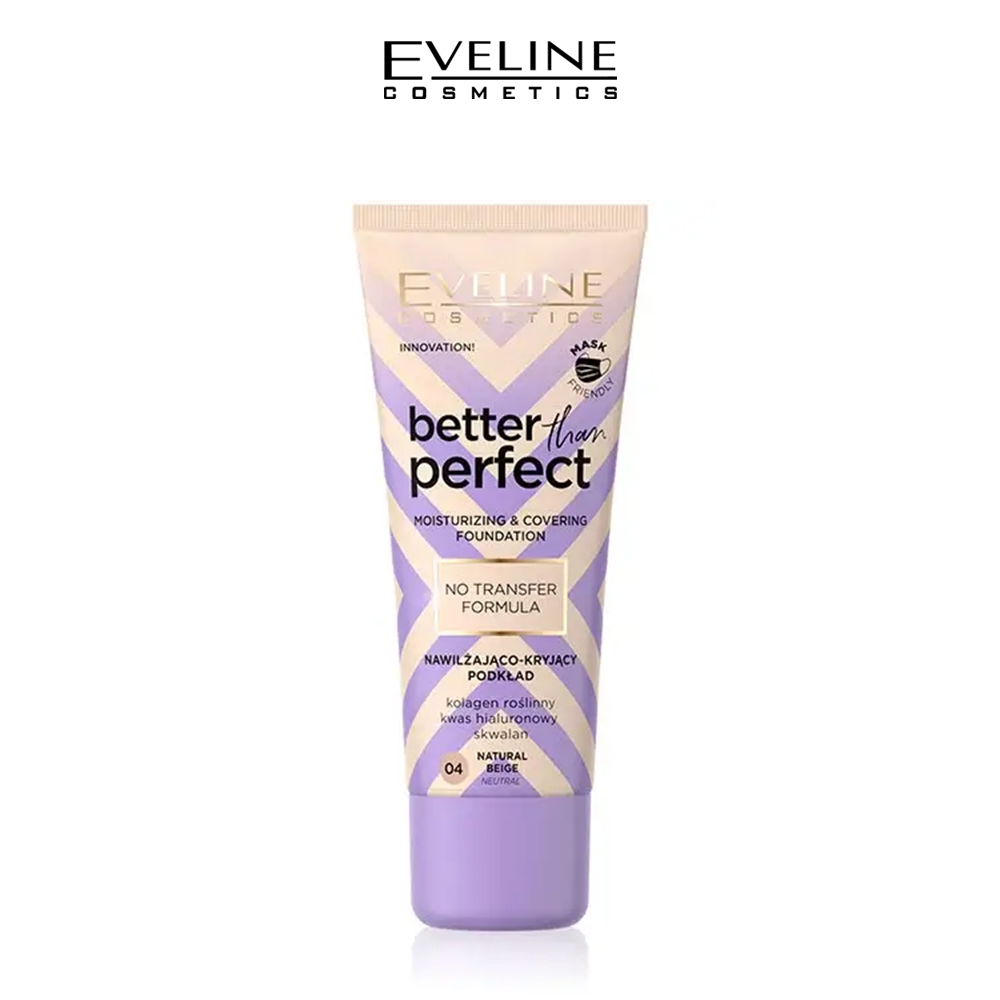 Eveline Better Than Perfect Foundation 04 Natural Beige Neutral – 30ML
