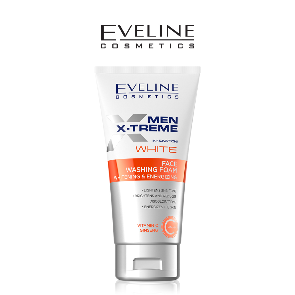 MEN X-TREME FACE WASHING FOAM WHITENING & ENERGIZING - 150ML
