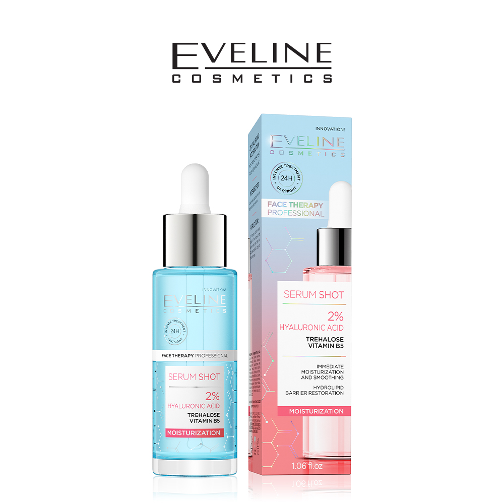 EVELINE SERUM SHOT 2% HYALURONIC ACID – MOISTURIZATION – 30ml
