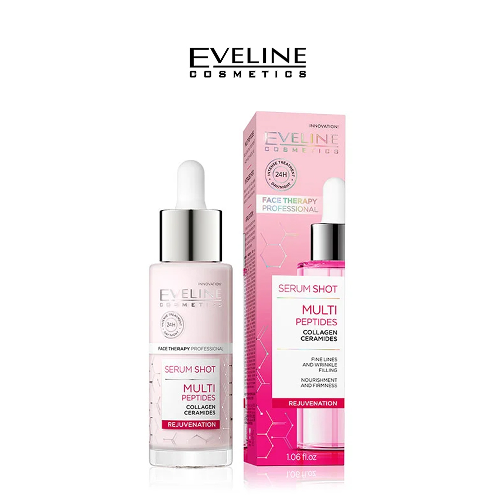 Eveline Serum Shot Multi Peptides Collagen – Rejuvenation – 30ml