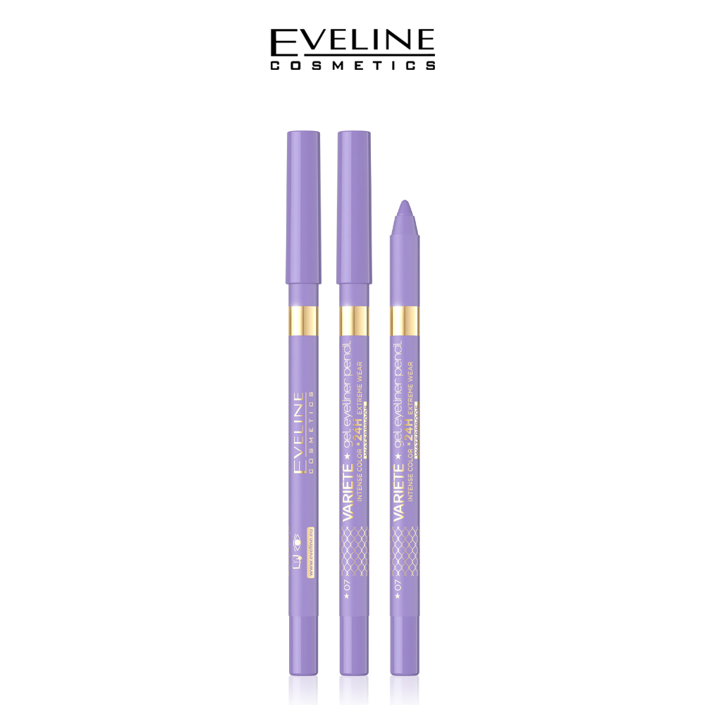 EVELINE VARIÉTÉ GEL EYELINER PENCIL NO 07 LEVENDER