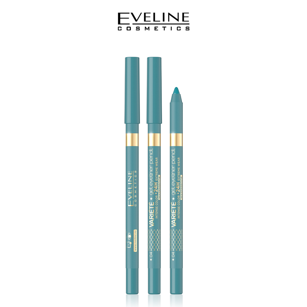 EVELINE VARIÉTÉ GEL EYELINER PENCIL NO 04 LAGOON