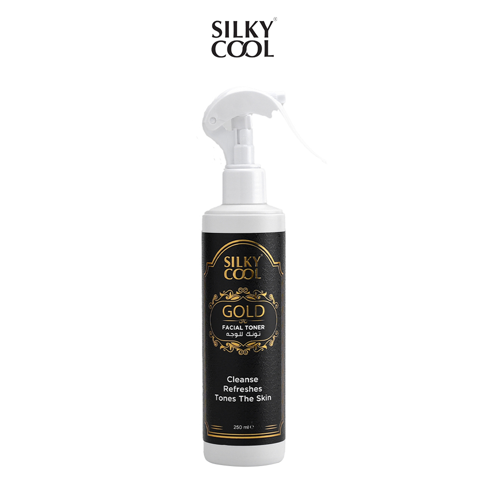 Silky Cool Gold Facial Toner 250ml