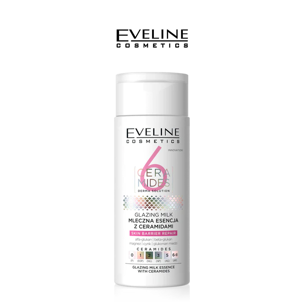 Eveline 6 Ceramides Glazing Milk Essence Moisturizer