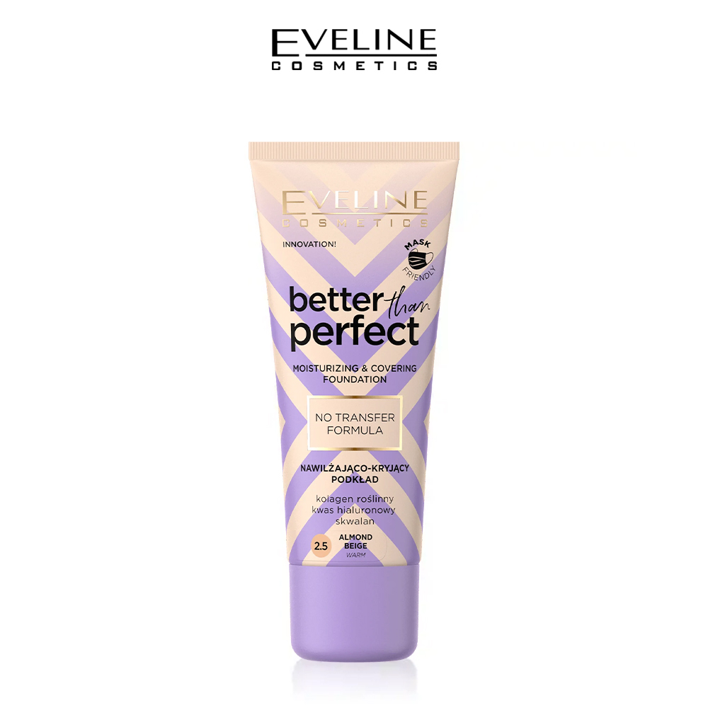 Eveline Better Than Perfect Foundation 2.5 Creamy Beige Neutral – 30ML