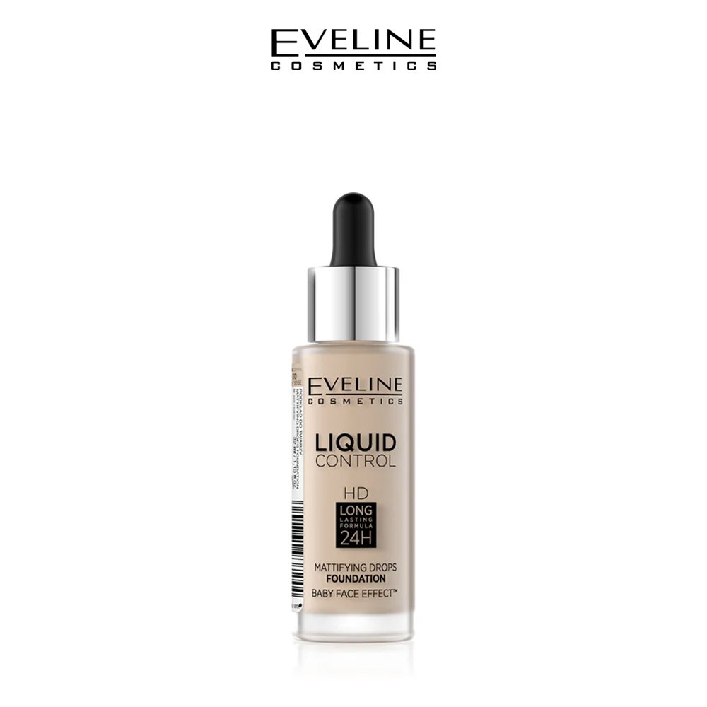 Eveline Liquid Control HD Mattifying Drops Foundation