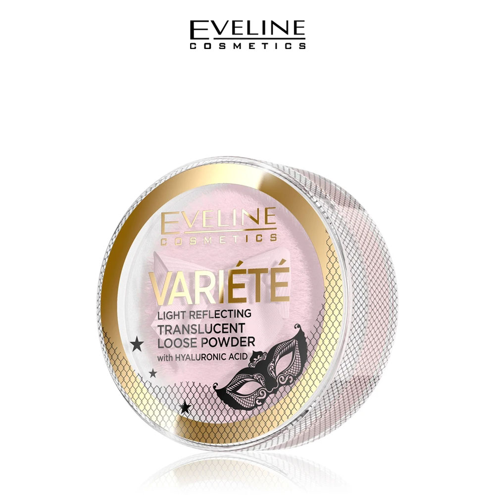 Eveline Variete Light Reflecting Translucent Loose Powder with Hyaluronic Acid
