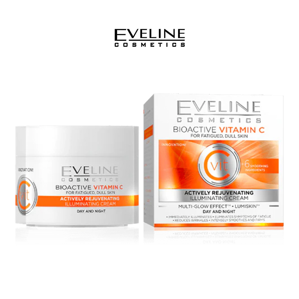 Eveline Vitamin C Illuminating Cream – Multi-Glow Bio-Active 50 ml