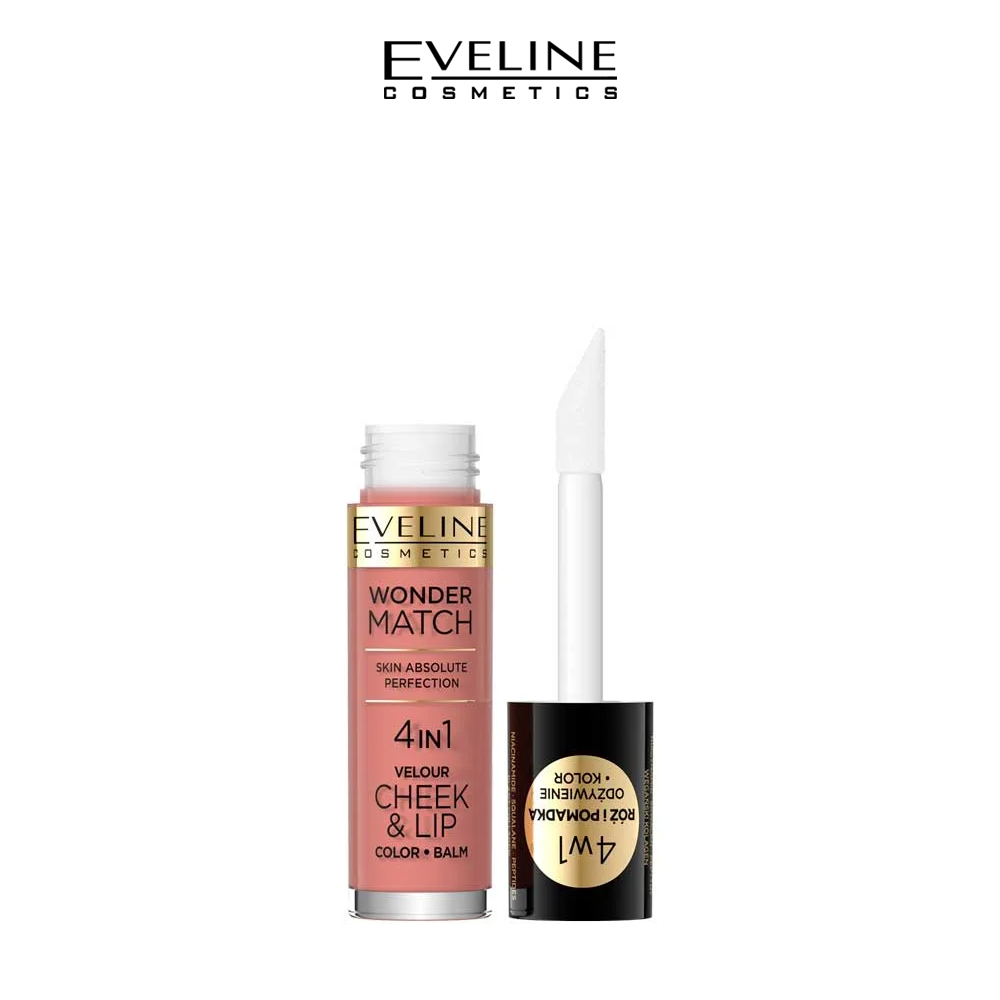 Eveline Wonder Match 4-in-1 Cheek & Lip Color Balm Shade 01