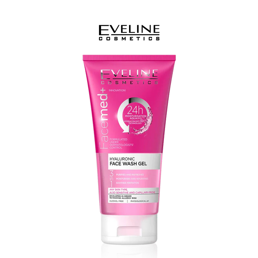 Eveline Facemed+ Hyaluronic Face Wash Gel