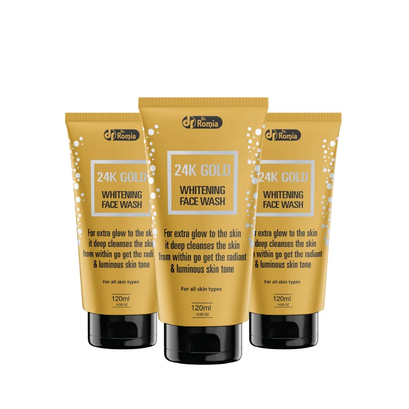 24K Gold Face Wash 3 Packs