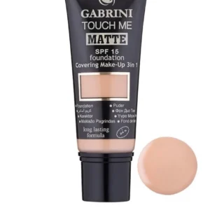 Gabrini Touch Me Matte Foundation with SPF 15
